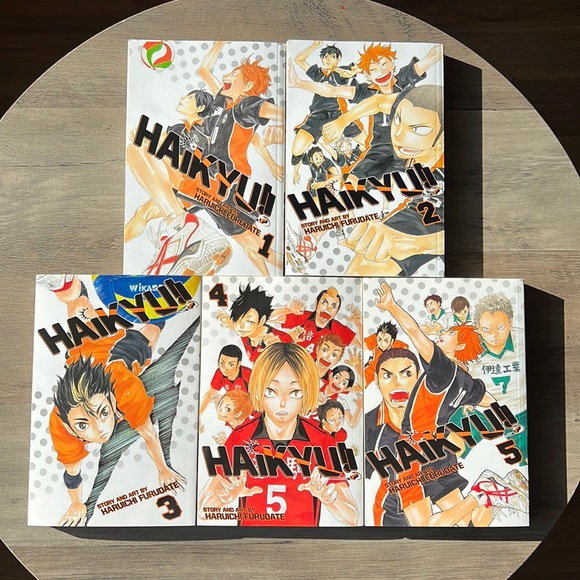 Viz Media Other - Haikyuu Manga/Comic 1-5